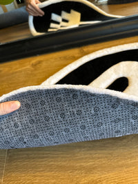P Logo Rug